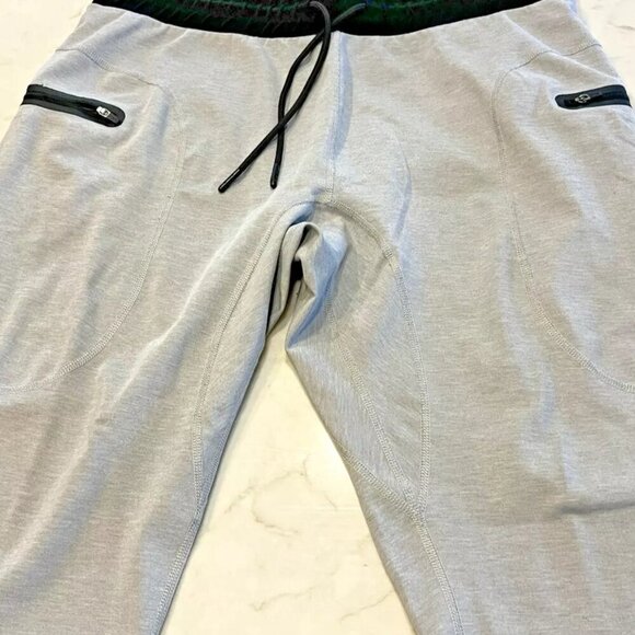 BYLT Premium Joggers Mens XL Gray Sweatpants Zip Pockets Gym Activewear (READ) - Picture 2 of 10
